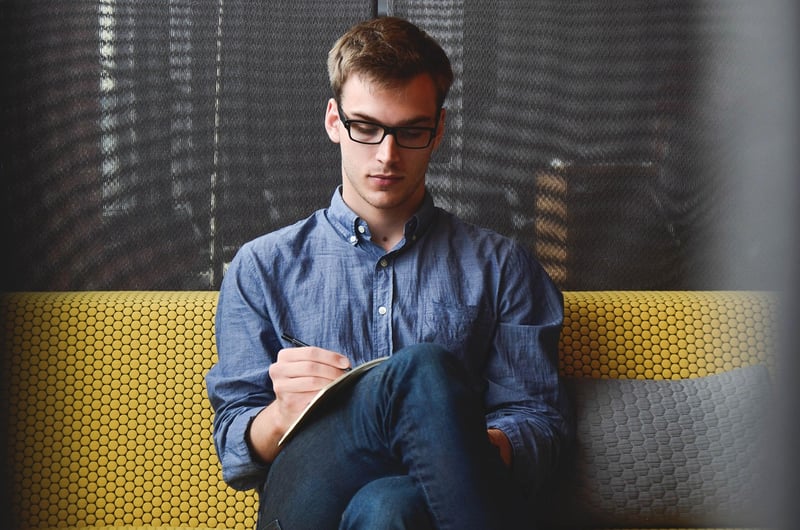 Businessman with Laptop